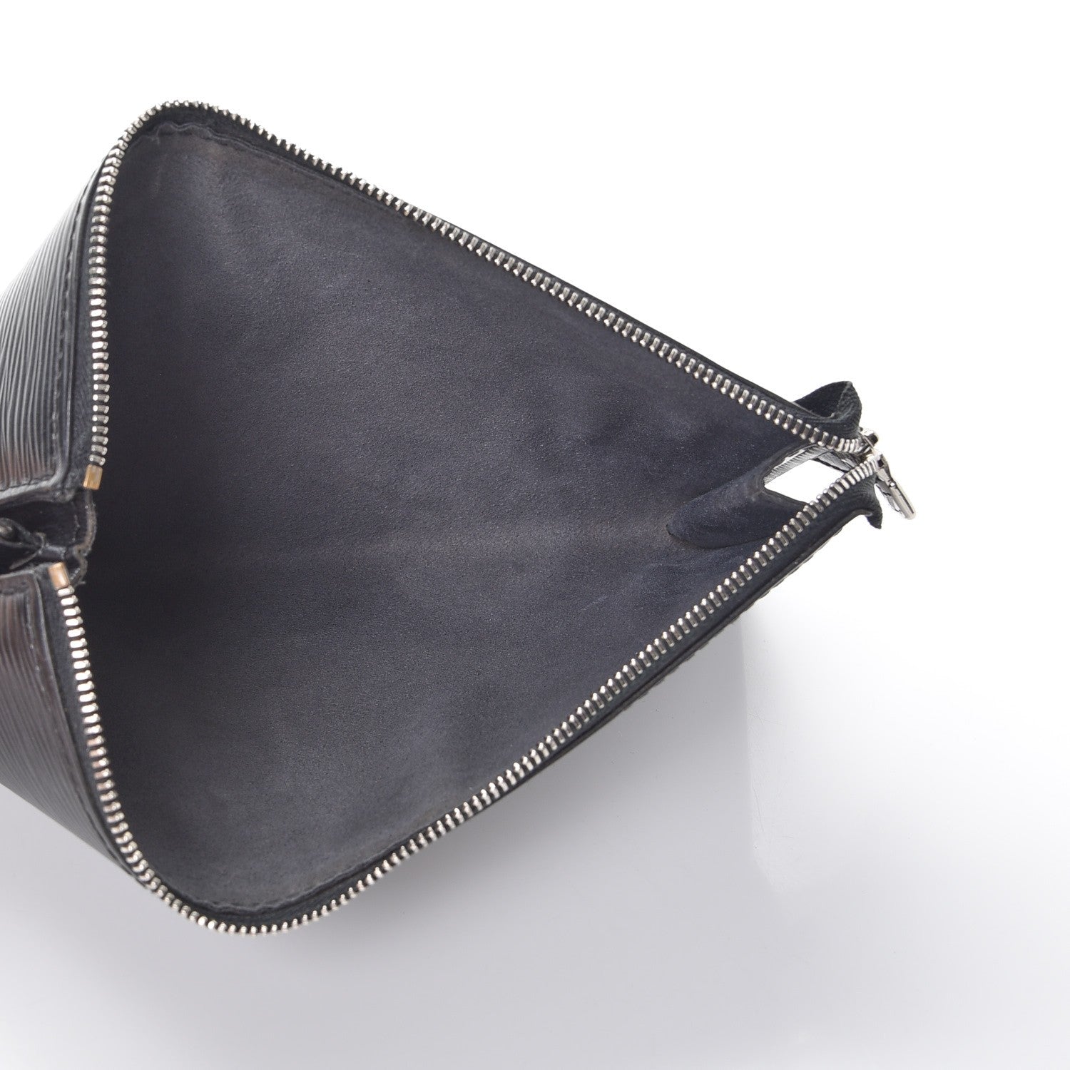 Louis Vuitton Epi Pochette Accessories 24 Black 5 of 10