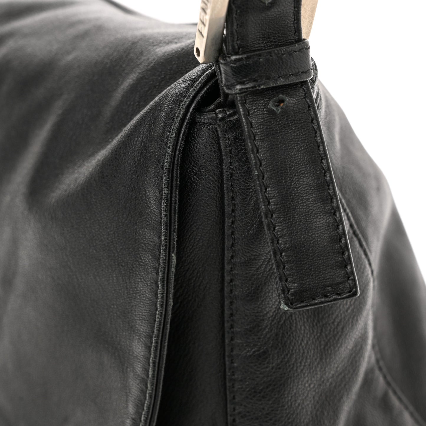Lambskin Mama Baguette Black