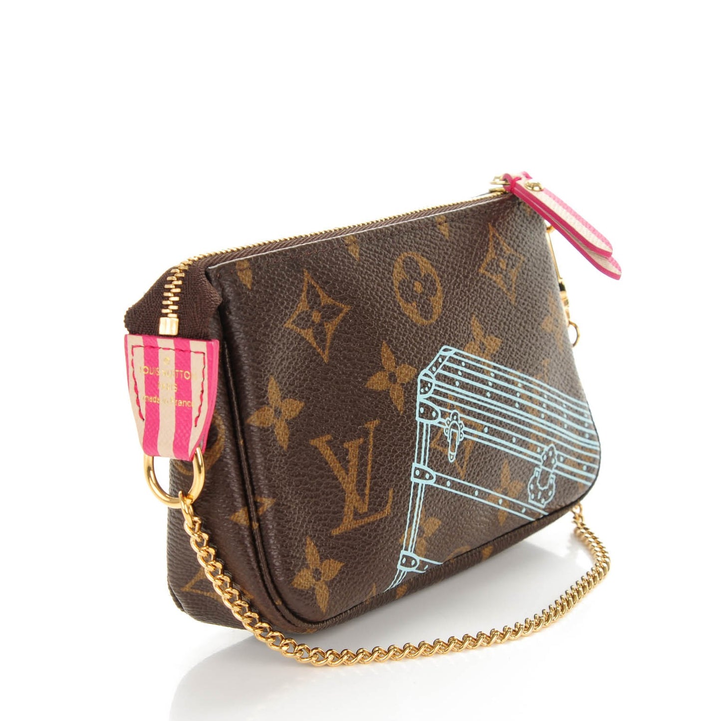 Monogram 2014 Christmas Animation Mini Pochette Accessories