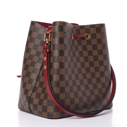 Louis Vuitton Damier Ebene Neonoe MM Cherry Berry 3 of 9
