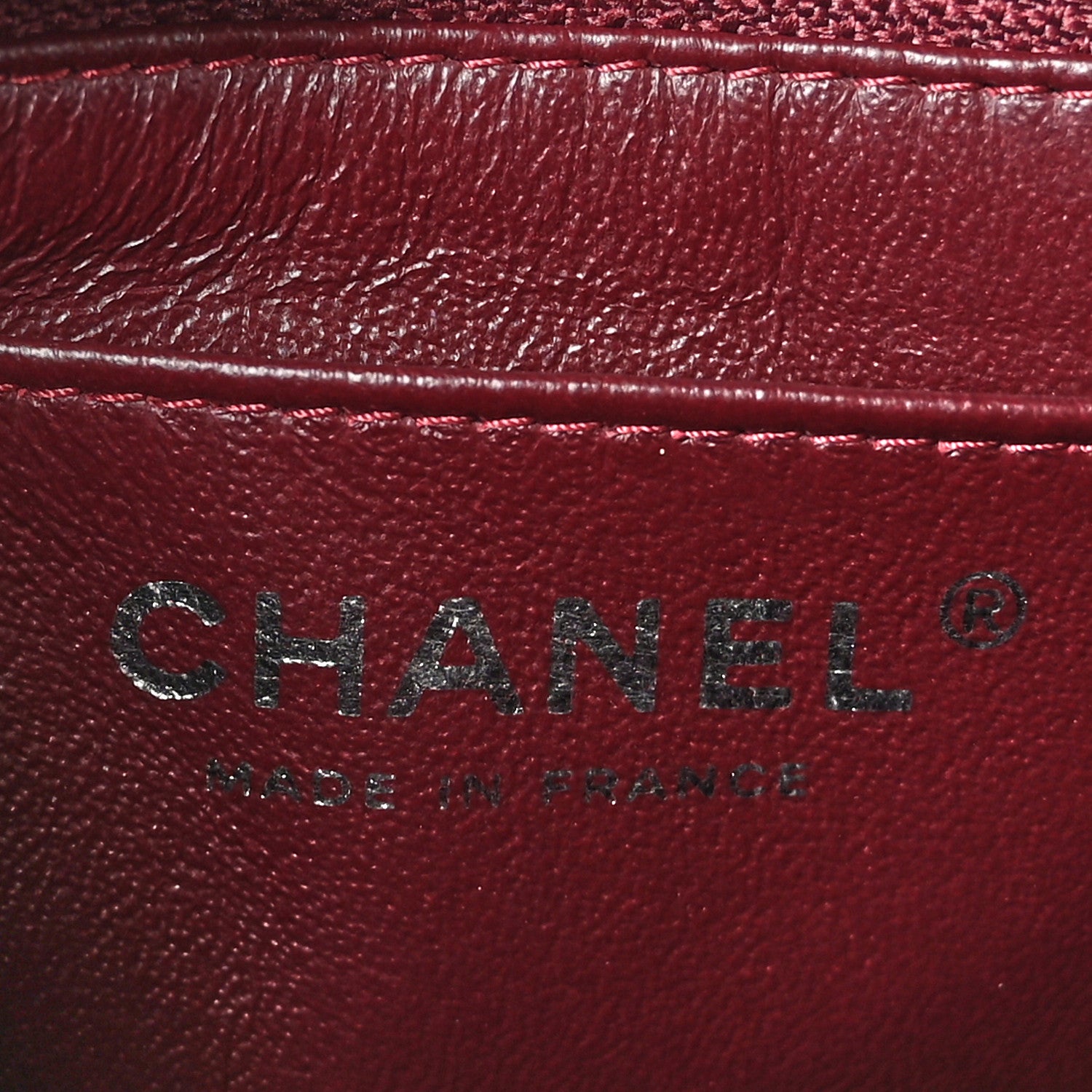 Chanel Lambskin Quilted Mini Square Flap Black 6 of 10