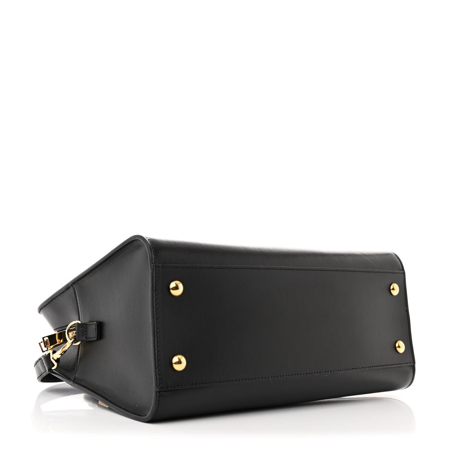 Smooth Calfskin Monogram Cabas Black
