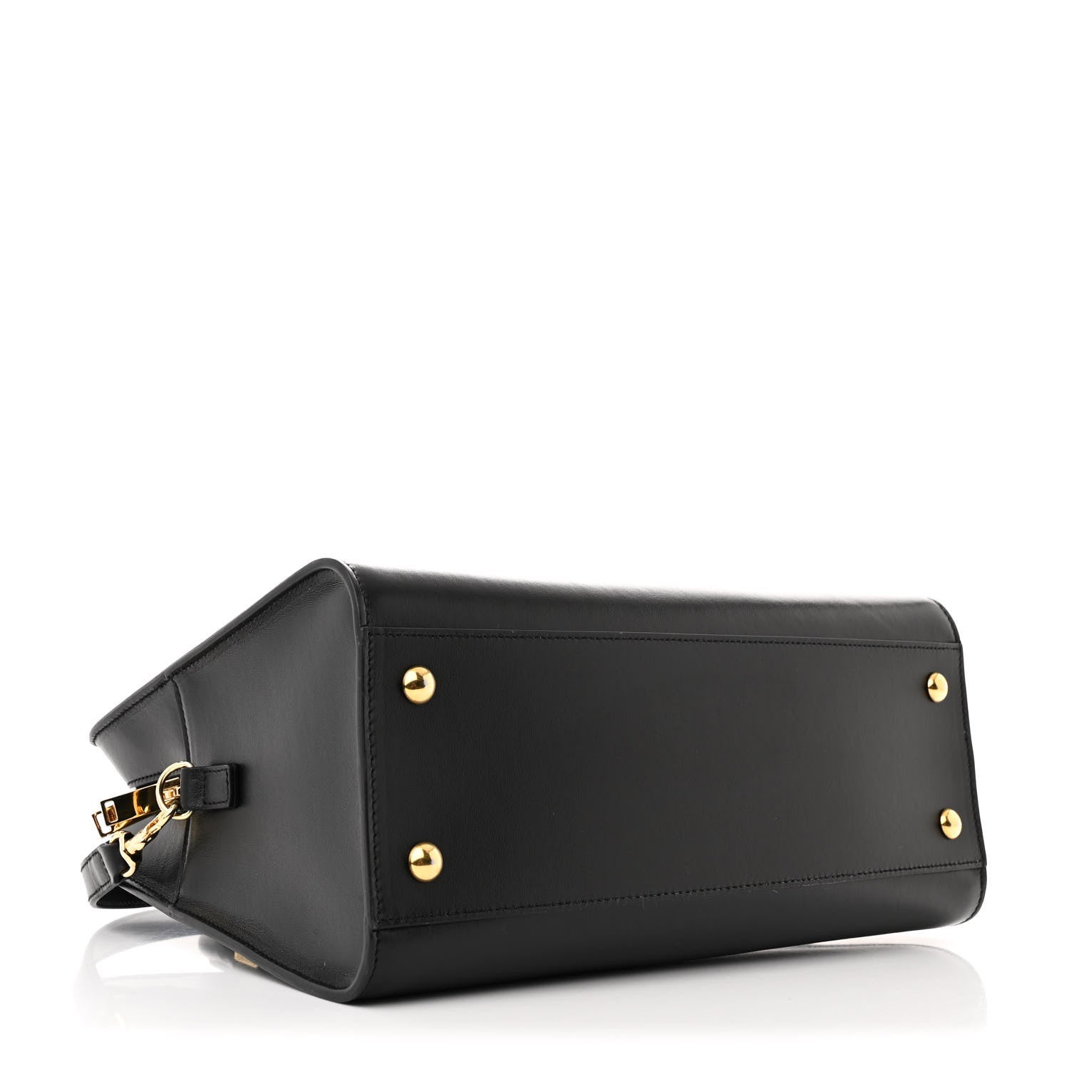 Saint Laurent Smooth Calfskin Monogram Cabas Black 4 of 10