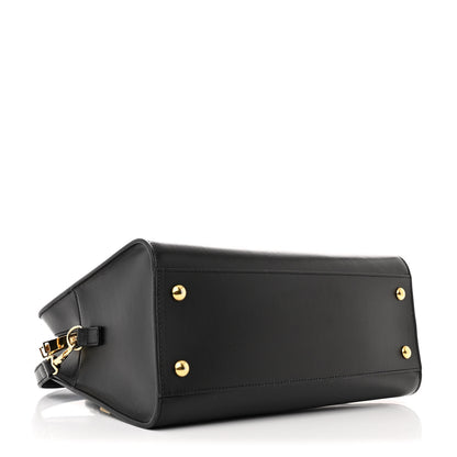 Saint Laurent Smooth Calfskin Monogram Cabas Black 4 of 10