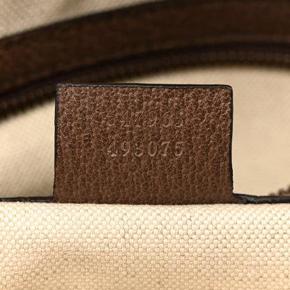 Gucci GG Supreme Monogram Calfskin Web Small Ophidia Day Backpack Beige Ebony New Acero 7 of 13