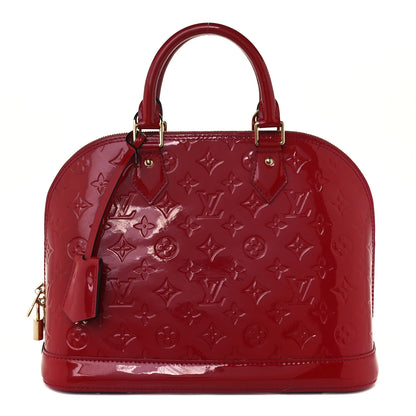 Louis Vuitton Vernis Alma PM Cherry 1 of 9