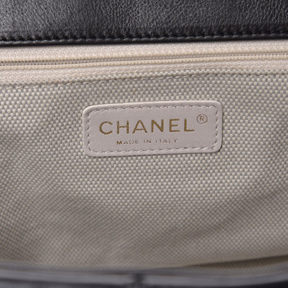 Chanel Calfskin Quilted Retro Chain Flap Black 6 of 9