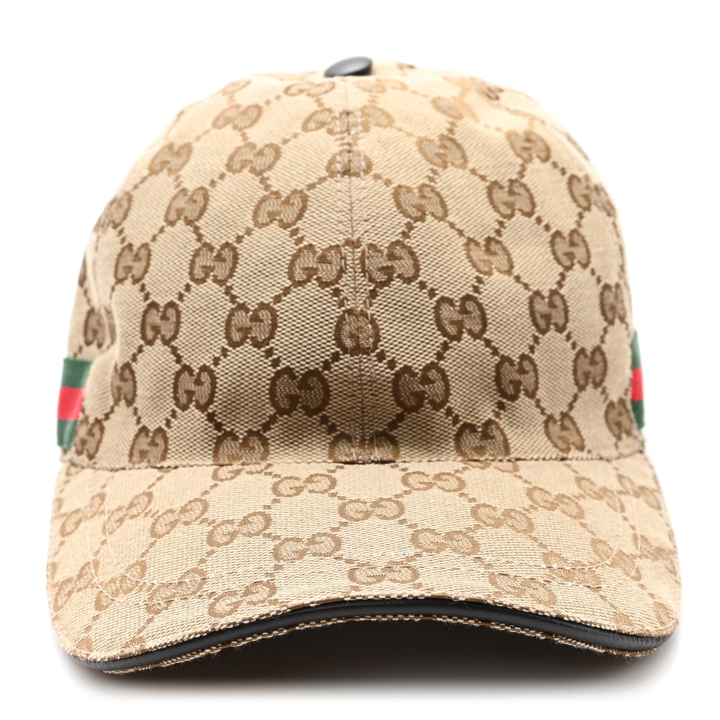 Monogram Web Baseball Hat S Beige Cocoa