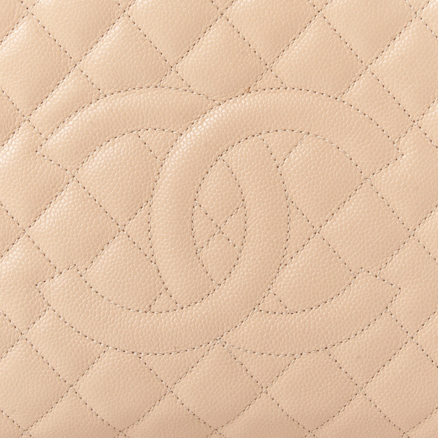Chanel Caviar Quilted Grand Shopping Tote GST Beige Clair 8 of 10