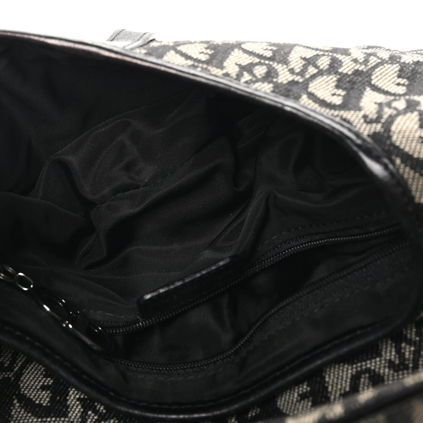 Monogram Saddle Bag Blue