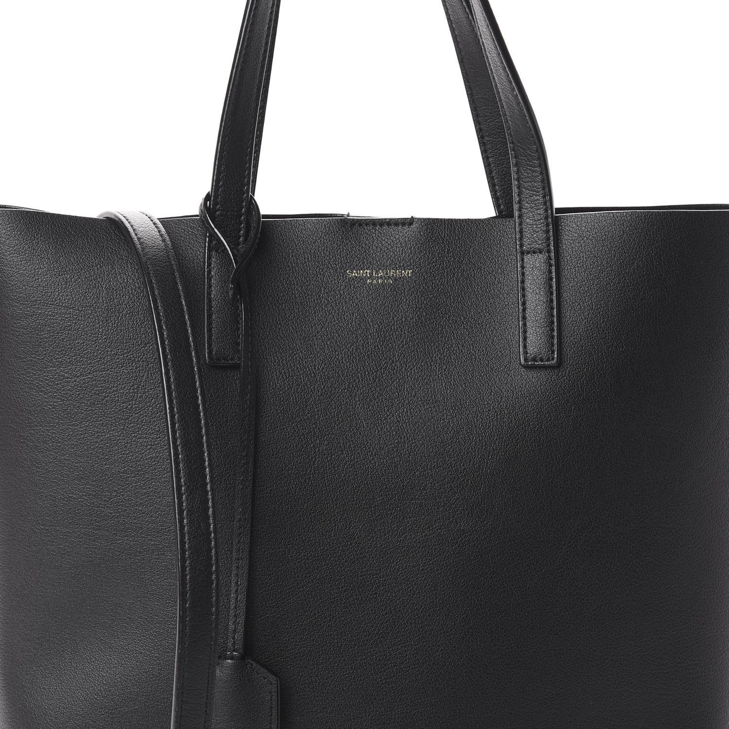 Calfskin Toy Shopping Tote Black