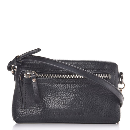 Burberry Grain Calfskin Mini Crossbody Bag Black 1 of 8