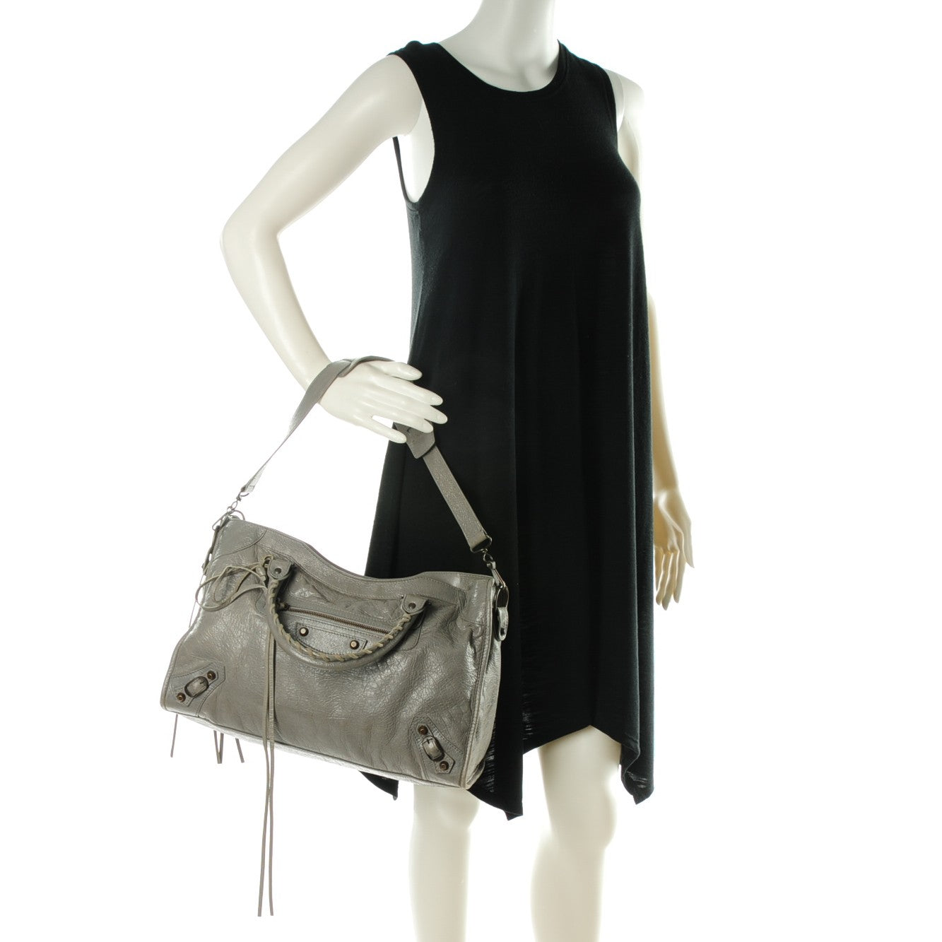 Balenciaga Agneau Classic Hardware City Gris Pyrite 2 of 16