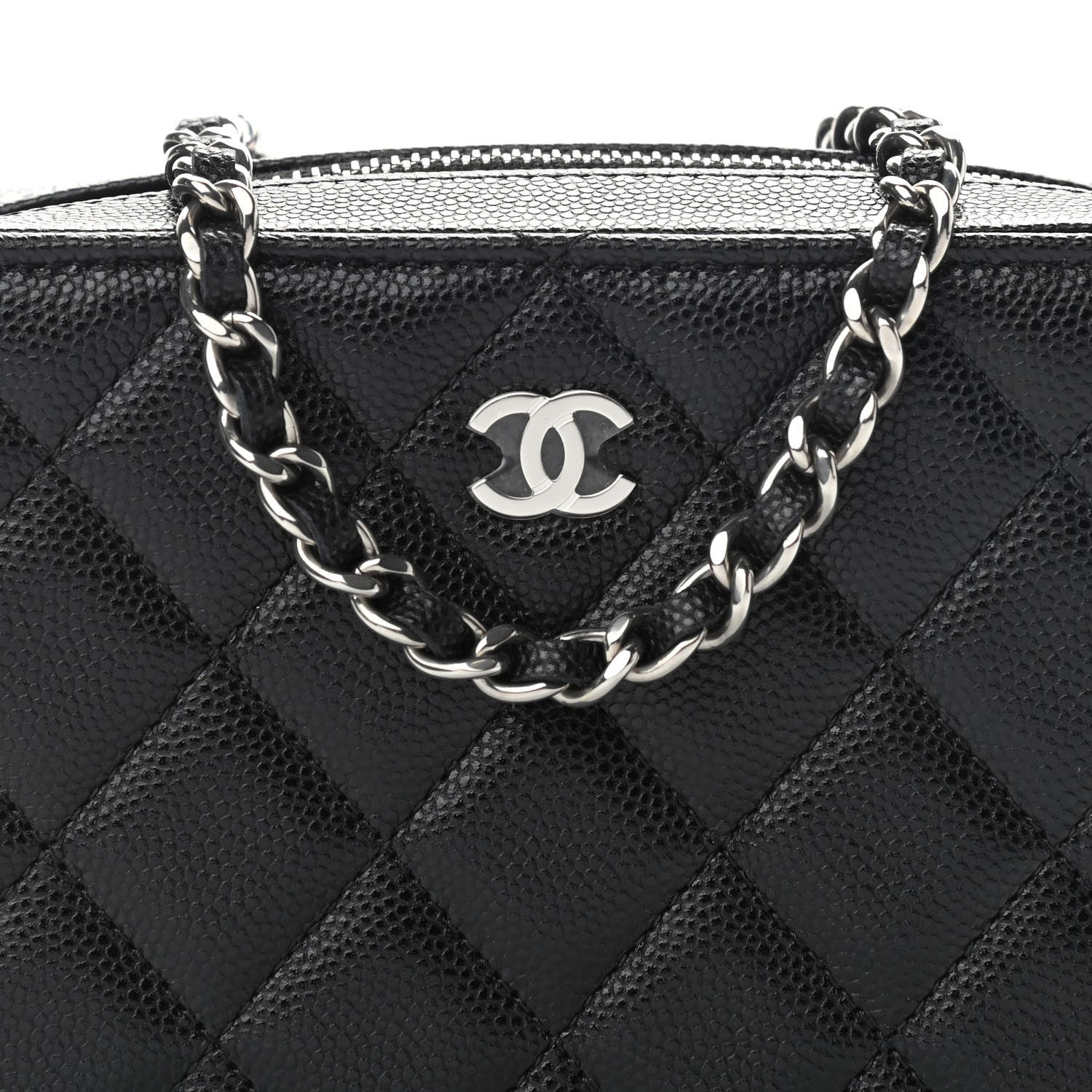 Chanel Caviar Quilted Camera Bag Black 8 of 11