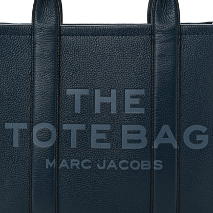 Marc Jacobs Grained Calfskin Medium The Tote Bag Blue Sea 8 of 11