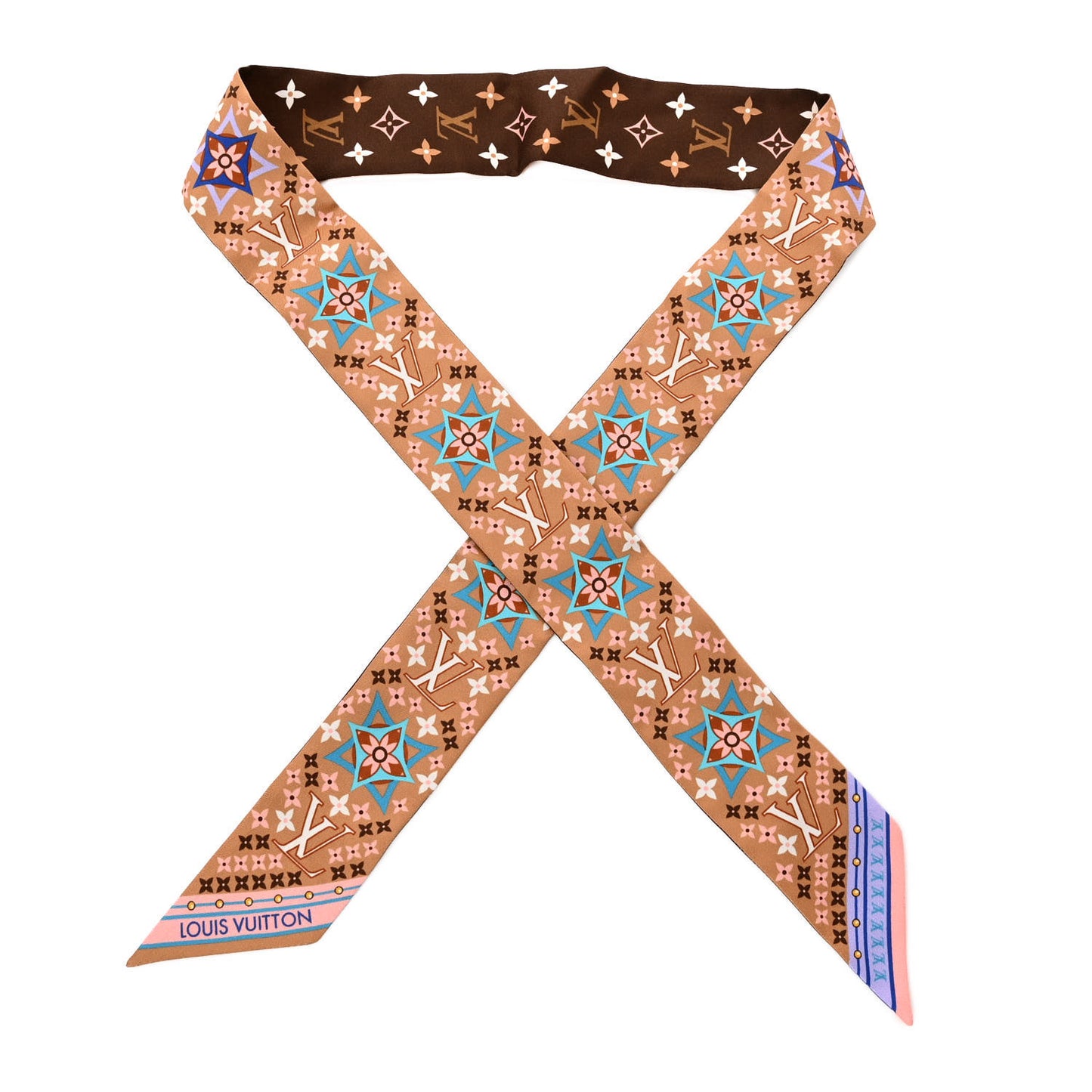 Silk Flowers Forever Bandeau Beige