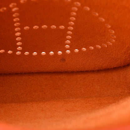Hermes Taurillon Clemence Amazone Evelyne TPM Orange Craie 6 of 12