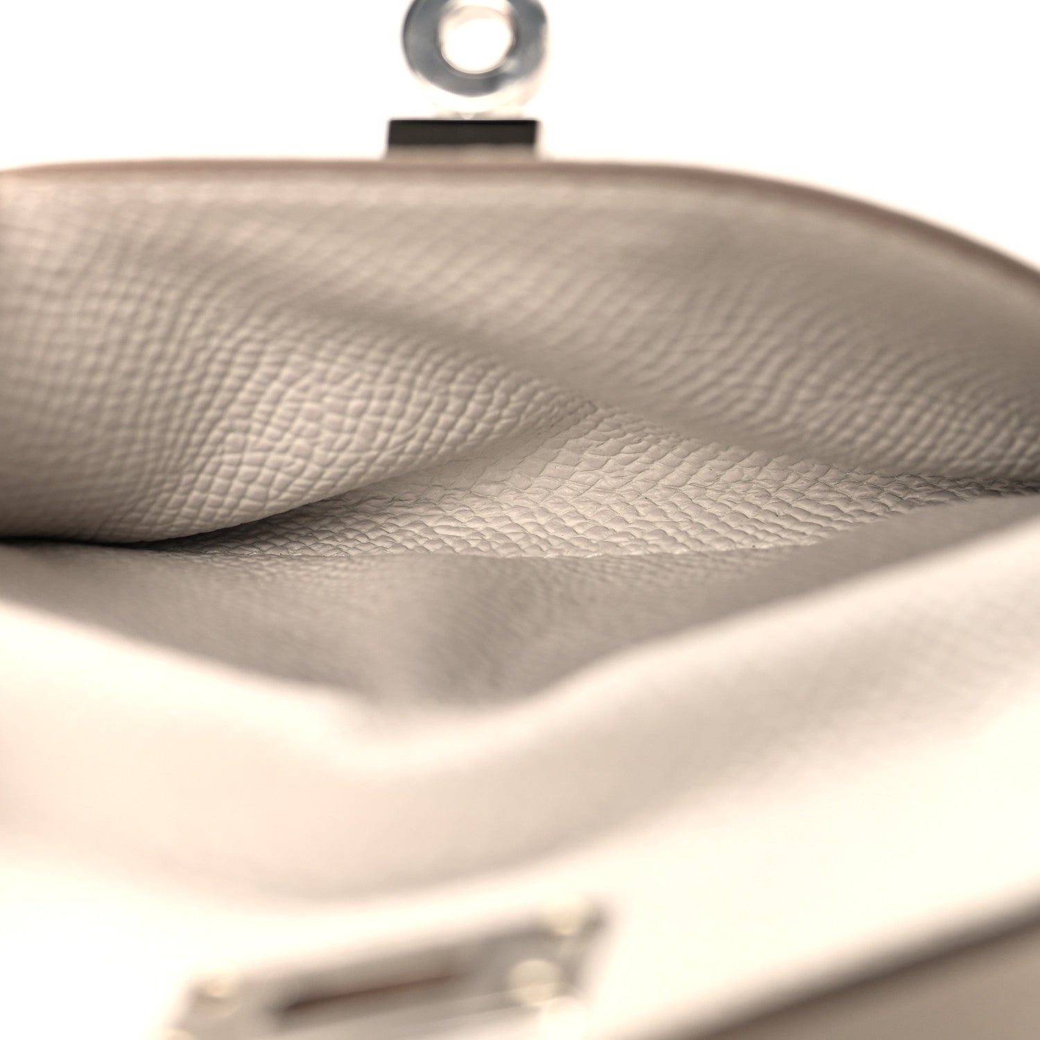 Hermes Swift Epsom Pocket Kelly Shoulder Strap Craie Mushroom 4 of 7