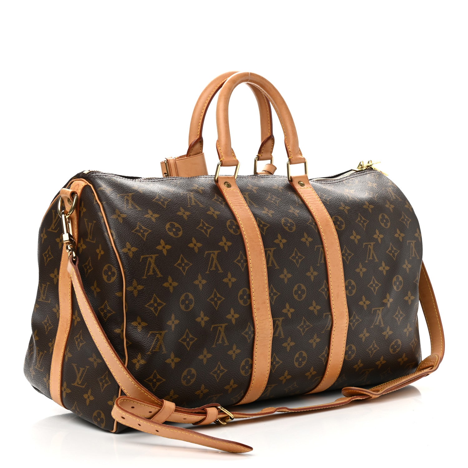 Louis Vuitton Monogram Keepall Bandouliere 45 3 of 17