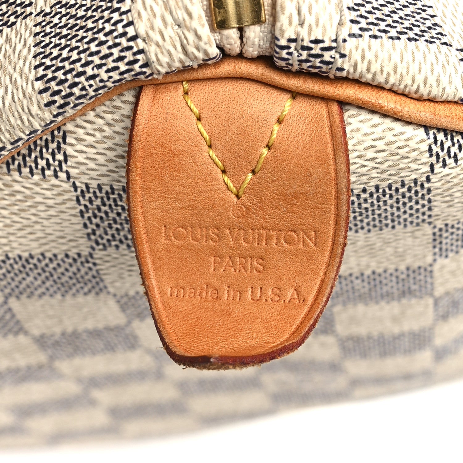 Louis Vuitton Damier Azur Speedy 35 6 of 11