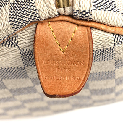 Louis Vuitton Damier Azur Speedy 35 6 of 11