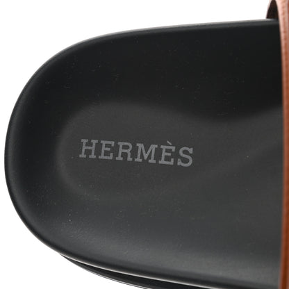 Hermes Epsom Womens Chypre Sandals 36 Natural 7 of 8