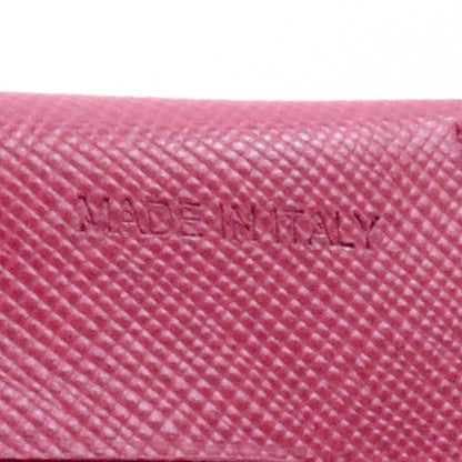 Prada Saffiano Metal Coin Purse Ibisco 5 of 8