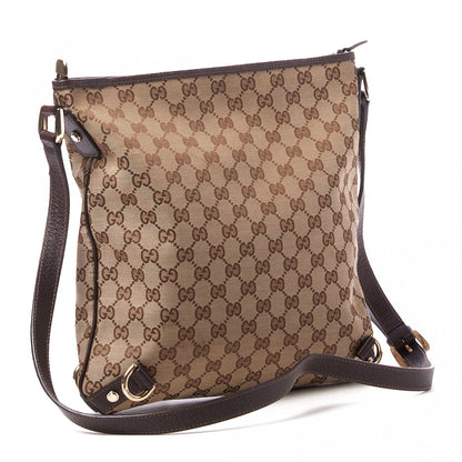 Gucci Monogram Abbey Messenger Bag Dark Brown 2 of 8