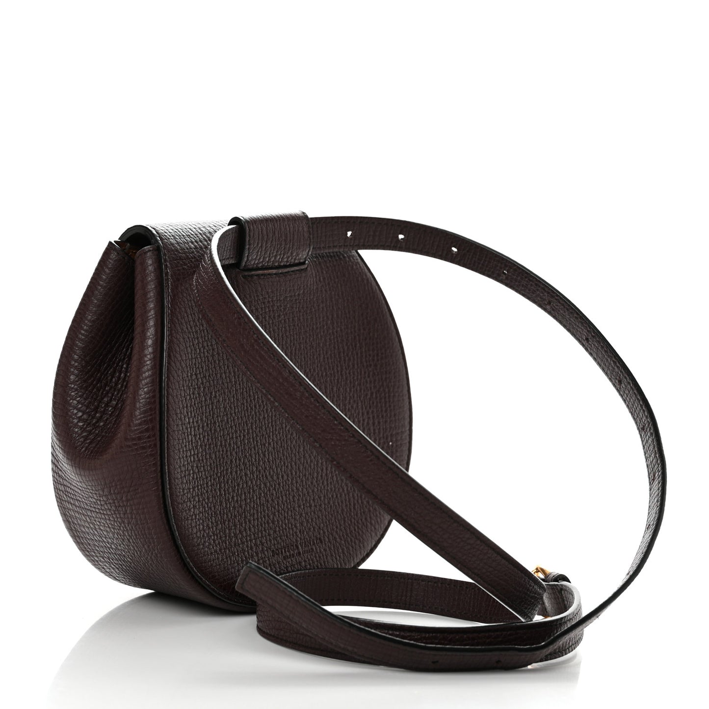 Palmellato Calfskin Rounded Belt Bag Oxblood