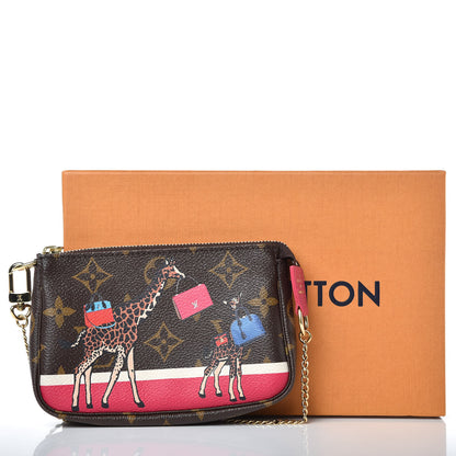Louis Vuitton Monogram 2017 Christmas Animation Mini Pochette Accessories 8 of 8