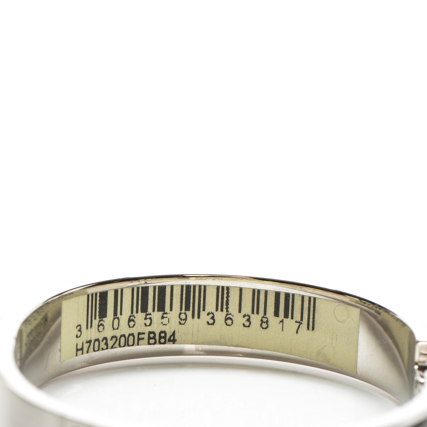 Hermes Enamel Narrow Clic Clac HH Bracelet GM Cachou 4 of 6