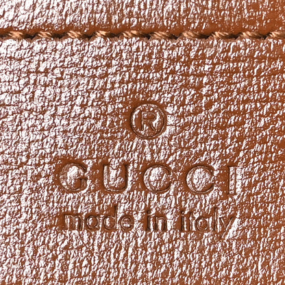 Gucci GG Supreme Monogram Azalea Calfskin Web Medium Jackie 1961 Hobo Beige Ebony Brown Sugar 6 of 10
