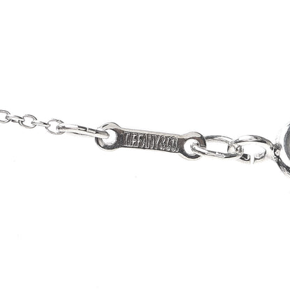 Tiffany Sterling Silver 16mm Elsa Peretti Open Heart Pendant Necklace 5 of 6