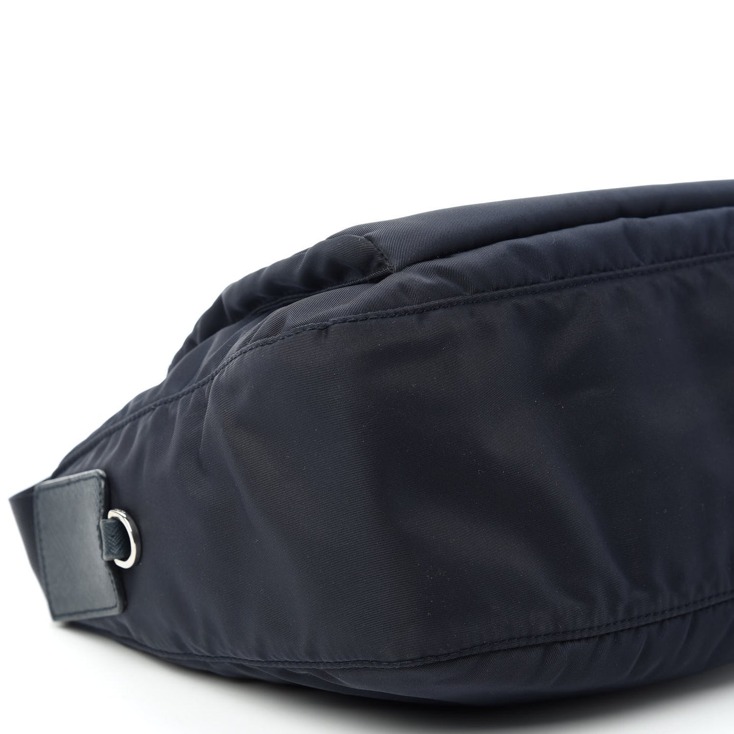 Tessuto Nylon Saffiano Messenger Bag Baltico
