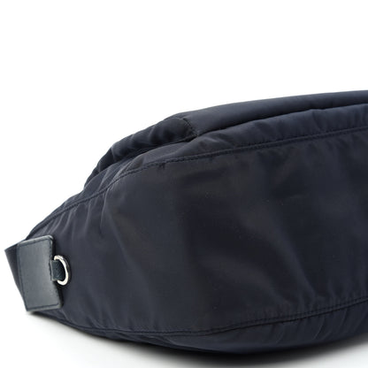 Prada Tessuto Nylon Saffiano Messenger Bag Baltico 6 of 11