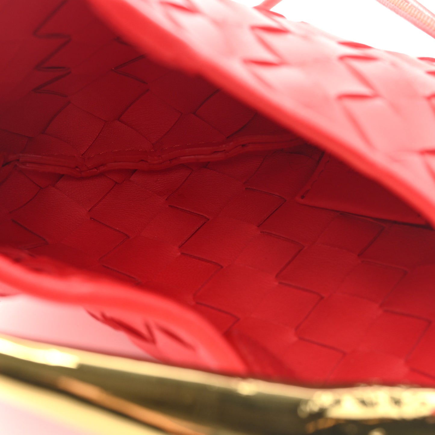 Nappa Intrecciato Mini Sardine Bag Vernis
