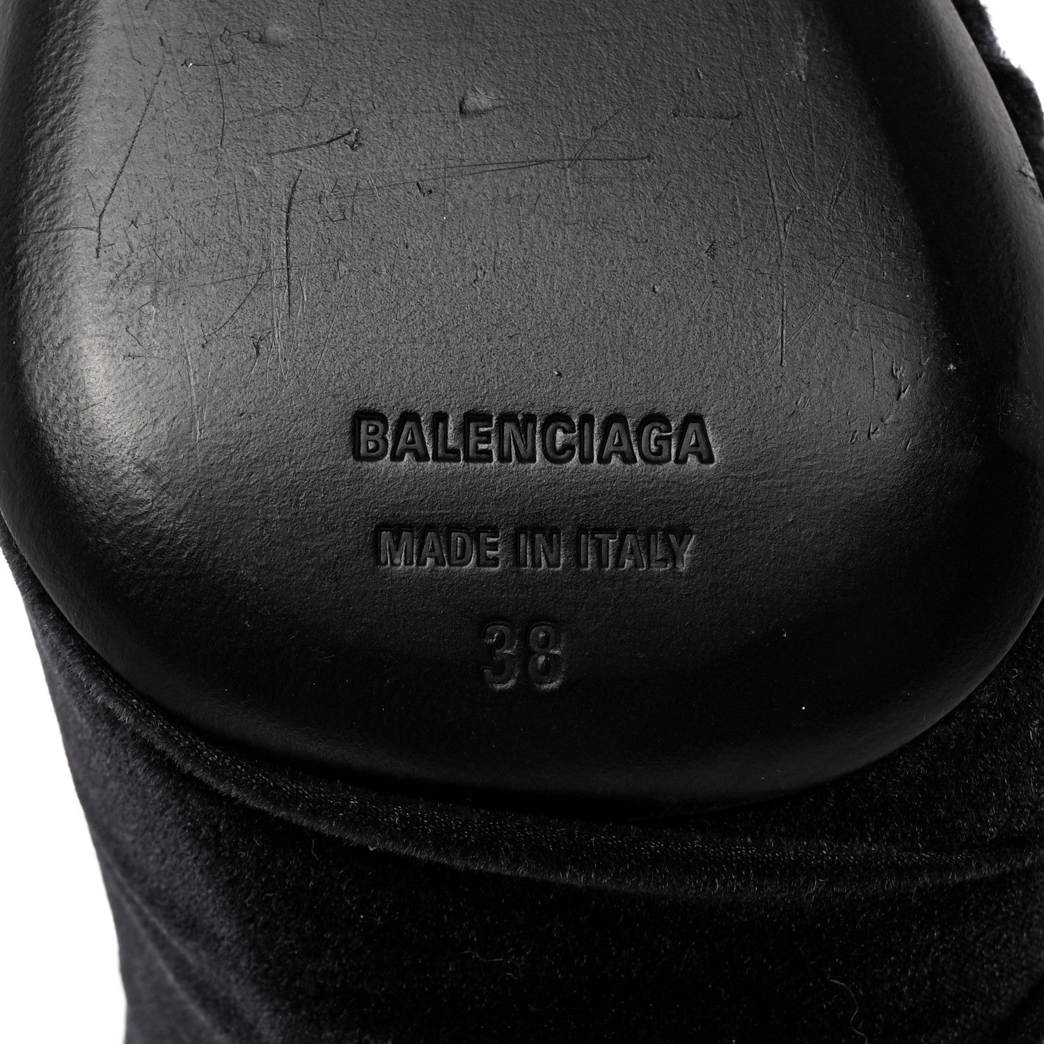 Balenciaga Technical Jersey Knife Pointed Pumps 38 Black 6 of 13
