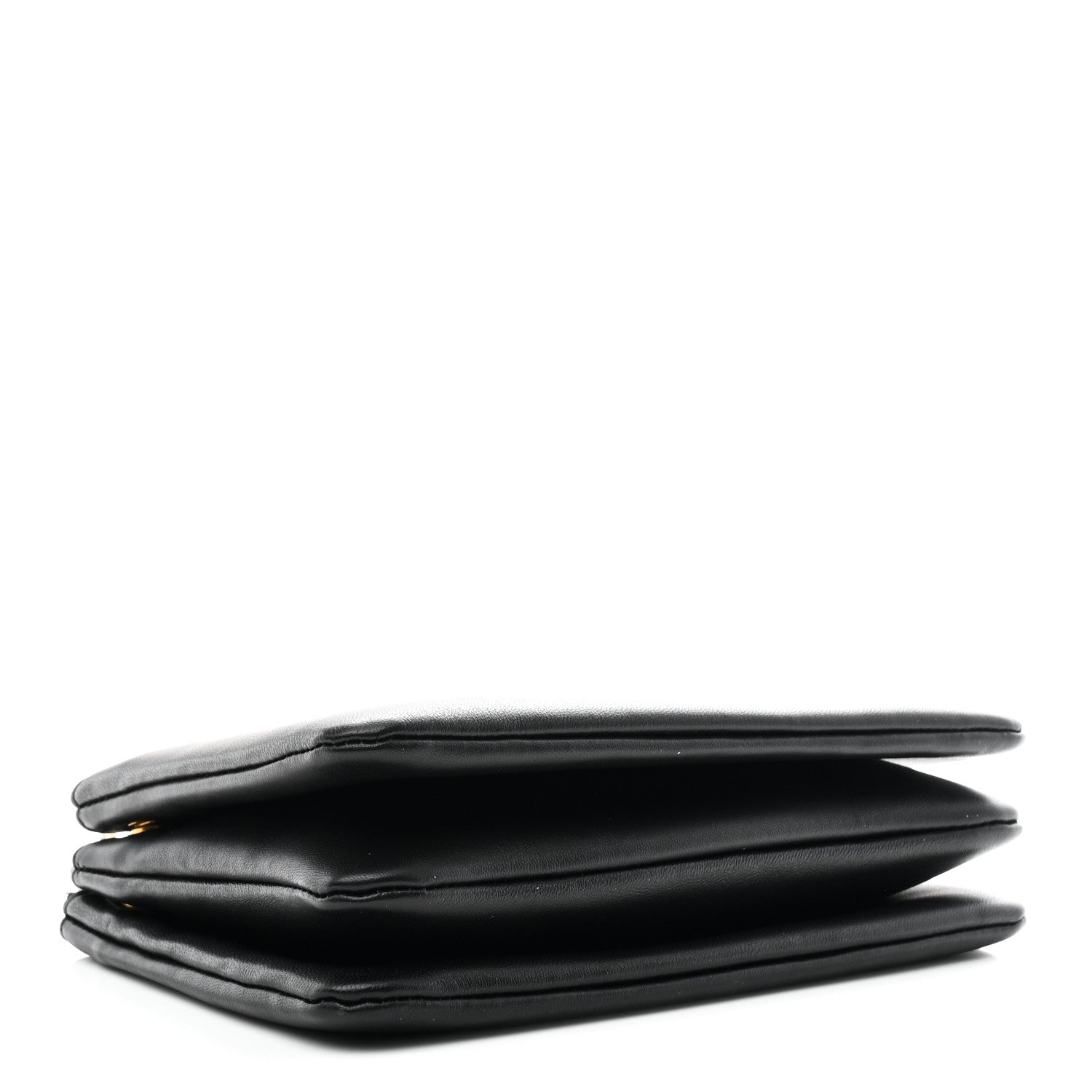 Celine Lambskin Small Trio Crossbody Bag Black 4 of 12