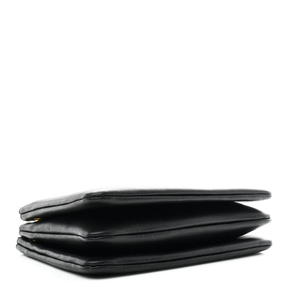 Celine Lambskin Small Trio Crossbody Bag Black 4 of 12
