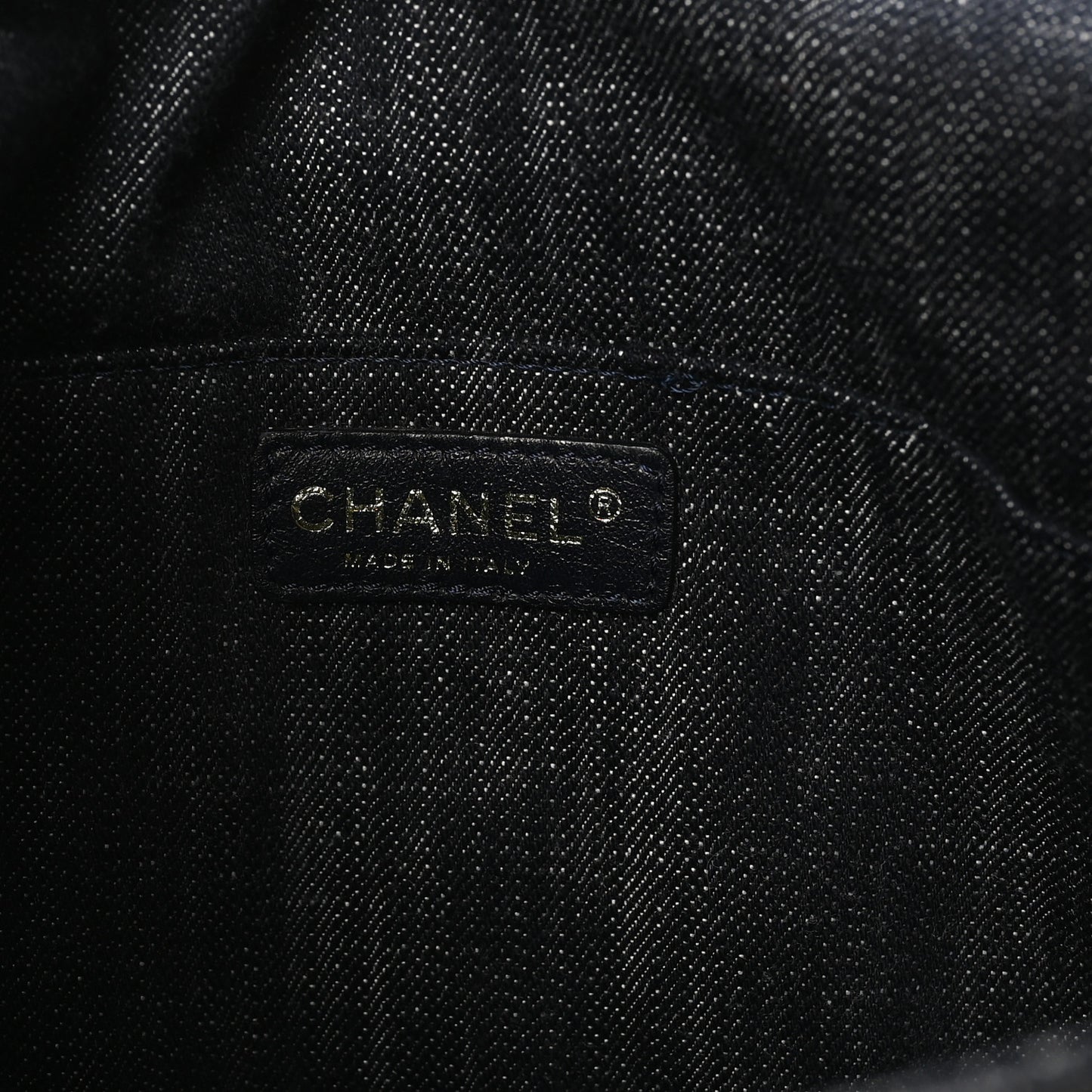 Denim CC Messenger Bag Blue