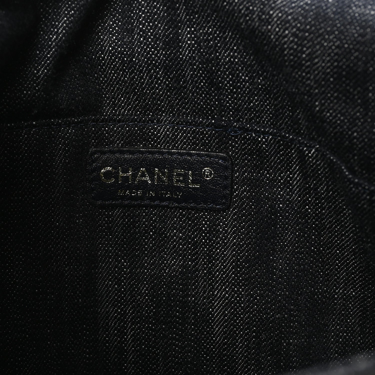Chanel Denim CC Messenger Bag Blue 6 of 10