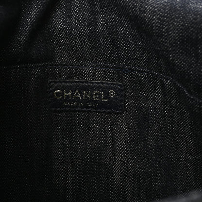 Chanel Denim CC Messenger Bag Blue 6 of 10