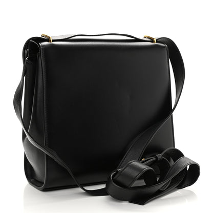 Bottega Veneta Box Calfskin Nappa Clip Bag Black 3 of 7