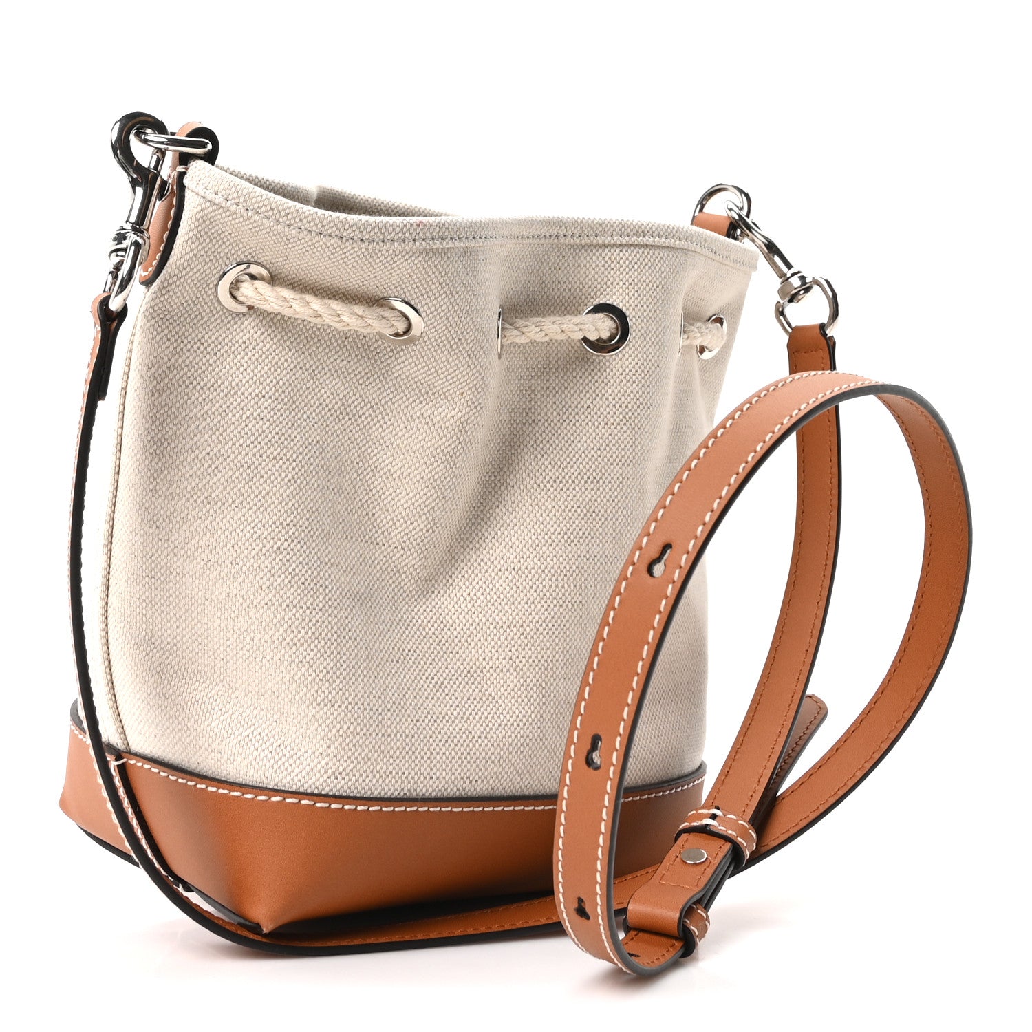 Gucci Canvas Supreme Monogram Reversible Bucket Bag Beige 3 of 10