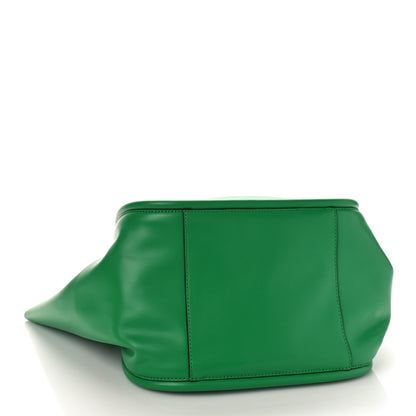 Proenza Schouler Calfskin XL Ruched Tote Green 5 of 9