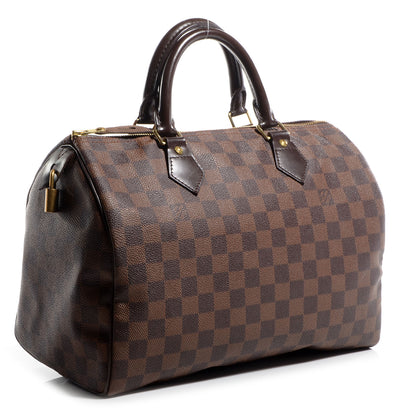 Louis Vuitton Damier Ebene Speedy 30 3 of 7