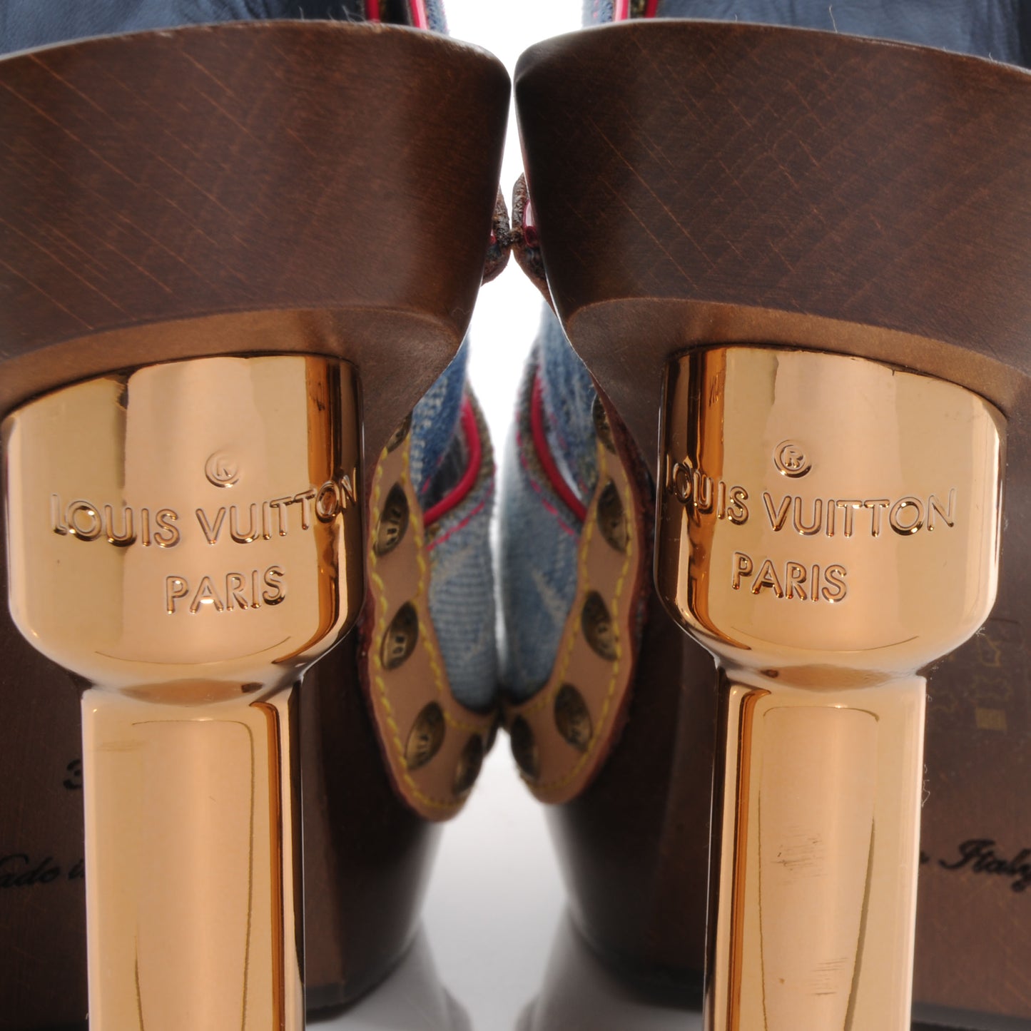 Rosa Denim Mule Clogs 38