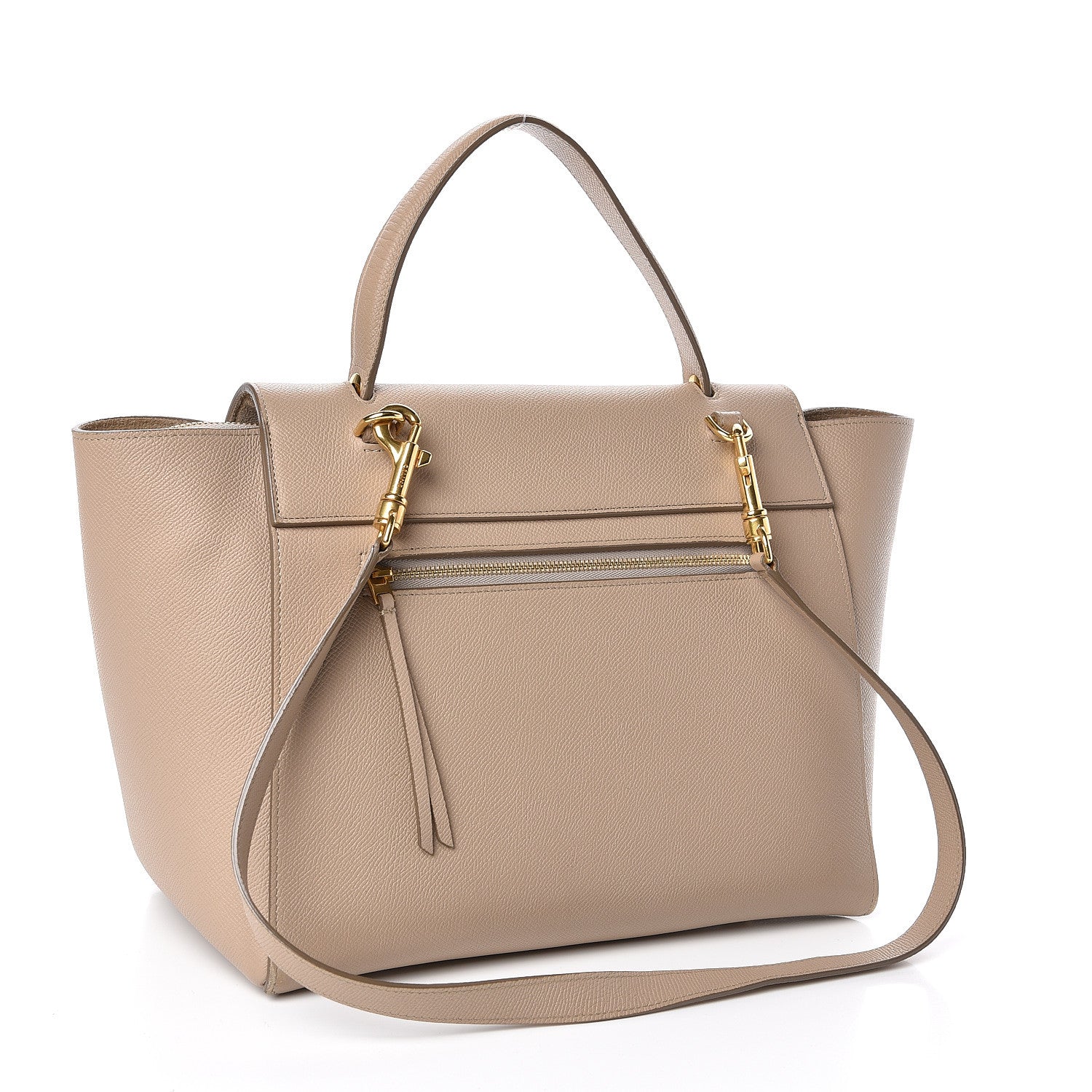 Celine Grained Calfskin Mini Belt Bag Light Taupe 3 of 9