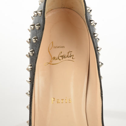 Christian Louboutin Nappa Very Prive Spikes 120 Pumps 39 Black 7 of 7