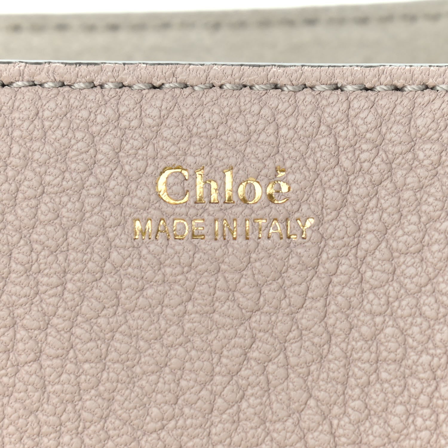 Chloe Grained Lambskin Drew Shoulder Bag Cement Pink 6 of 8